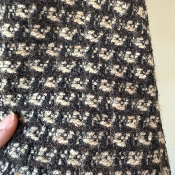 Vintage 1960s Shari Love Union Made Wool Coat with Leather Collar - Picture 6 of 11